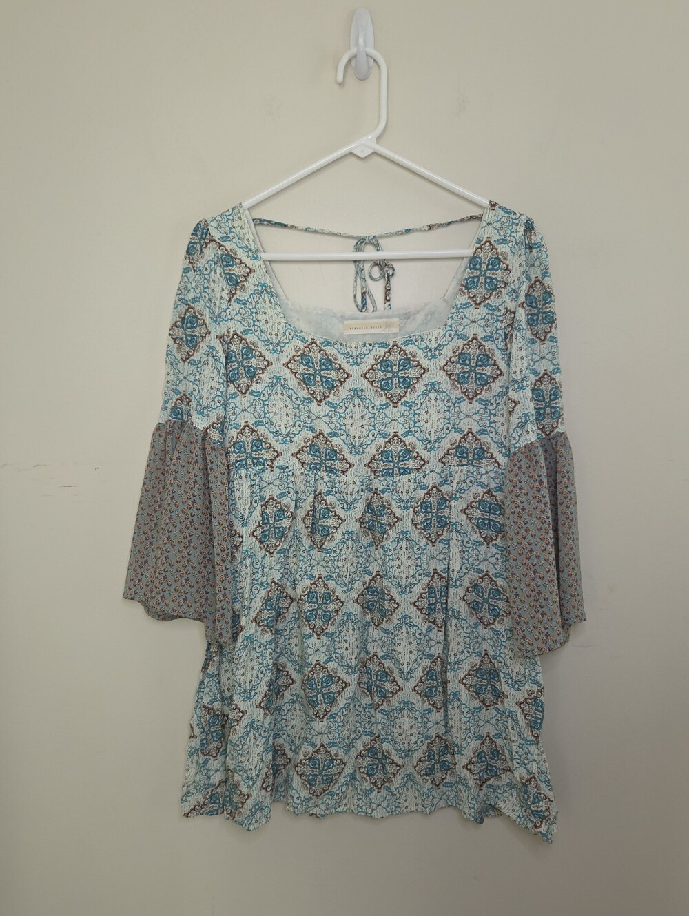 Women's Magnolia South Bell Sleeve Mini Dress Sz Small